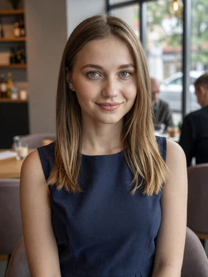 Alina, 27-year-old Belarusian woman from Minsk with light brown hair and green eyes