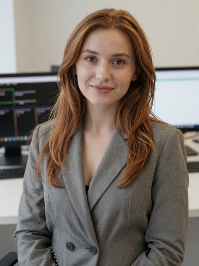 Kateryna, 27-year-old Ukrainian woman from Kharkiv, software developer seeking educated Western husband